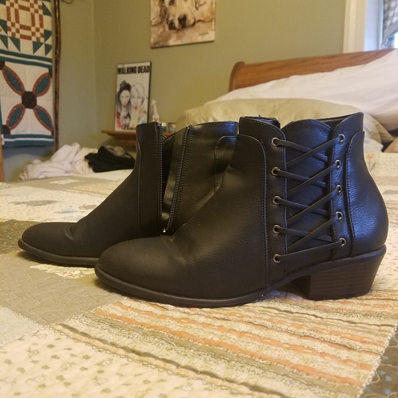 Black Booties - Picture 1 of 2